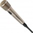 Микрофон караоке беспроводной Defender MIC-140 серый, металл, радио 87-92 МГц